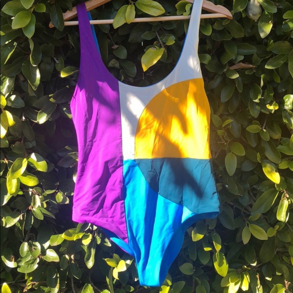 Mara Hoffman Sun One Piece Swimsuit SZ L
